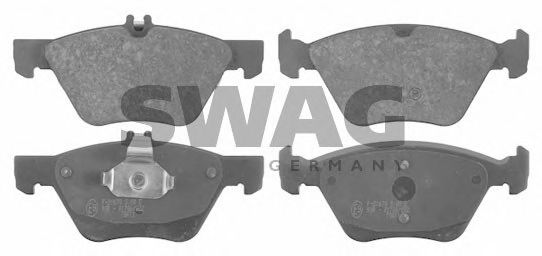 10 91 6028 SWAG Brake Pad Set, disc brake