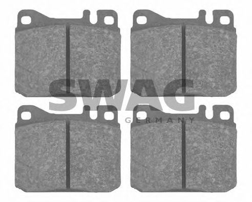 10 91 6045 SWAG Brake Pad Set, disc brake