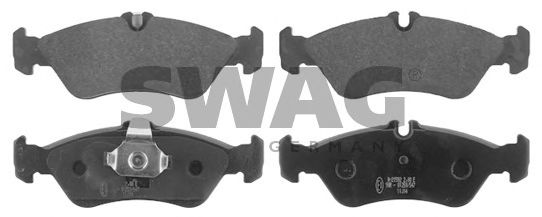 10 91 6160 SWAG Brake Pad Set, disc brake