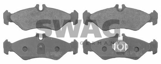 10 91 6162 SWAG Brake System Brake Pad Set, disc brake