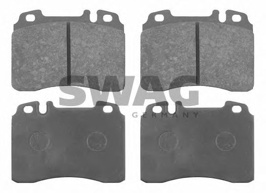 10 91 6247 SWAG Brake Pad Set, disc brake