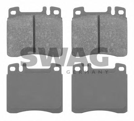 10 91 6249 SWAG Brake System Brake Pad Set, disc brake