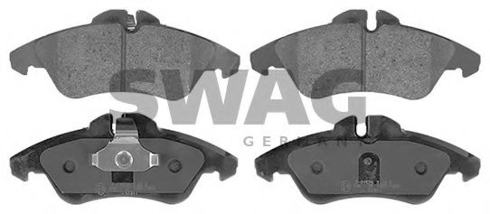 10 91 6251 SWAG Brake Pad Set, disc brake