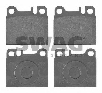 10 91 6254 SWAG Brake Pad Set, disc brake