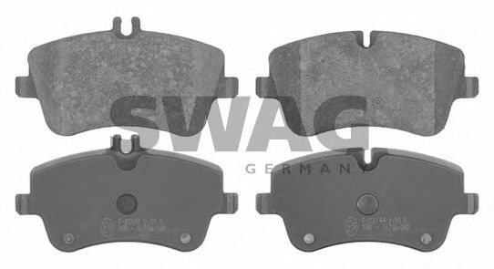 10 91 6378 SWAG Brake Pad Set, disc brake