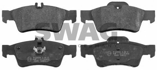 10 91 6451 SWAG Brake Pad Set, disc brake