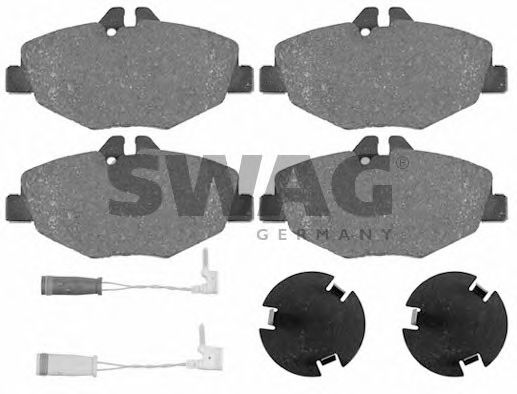 10 91 6452 SWAG Brake Pad Set, disc brake