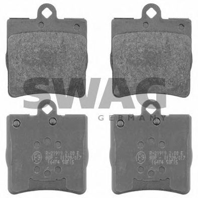 10916474 SWAG Brake Pad Set, disc brake