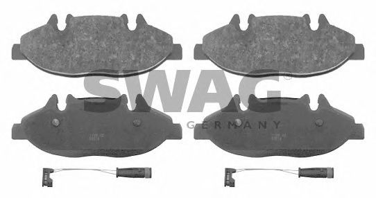 10 91 6487 SWAG Brake Pad Set, disc brake