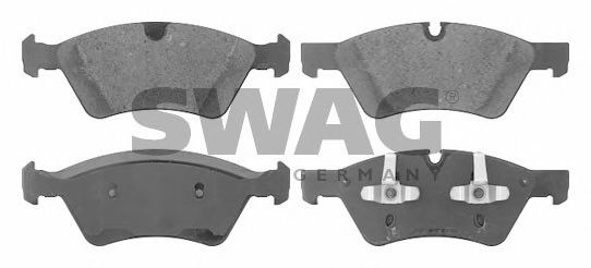 10 91 6621 SWAG Brake System Brake Pad Set, disc brake