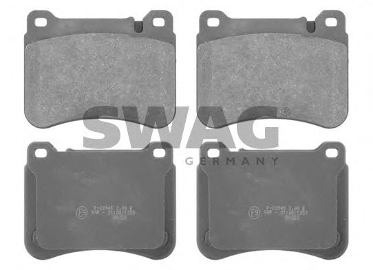 10 91 6751 SWAG Brake Pad Set, disc brake