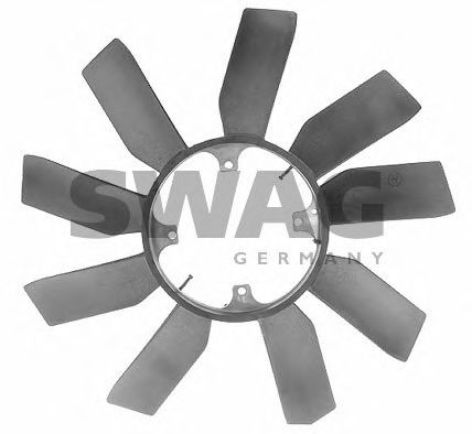 10 91 7152 SWAG Fan Wheel, engine cooling