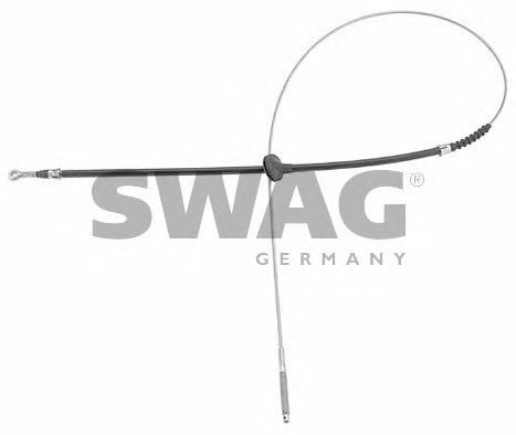 10 91 7290 SWAG Cable, parking brake