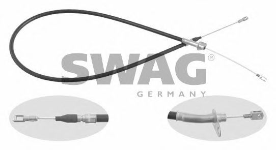 10 91 8115 SWAG Cable, parking brake