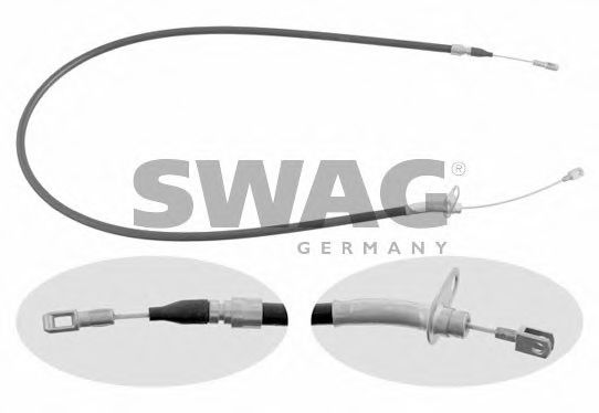 10 91 8116 SWAG Cable, parking brake