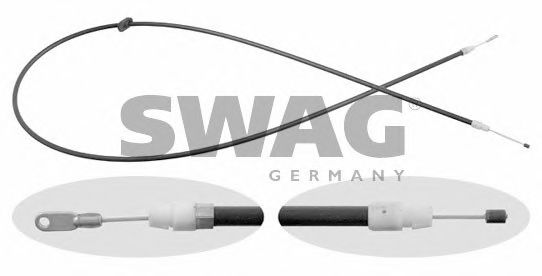 10 91 8122 SWAG Cable, parking brake