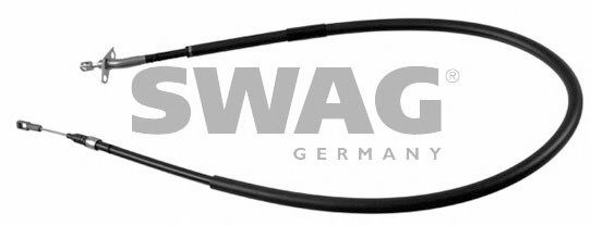 10 92 1265 SWAG Cable, parking brake