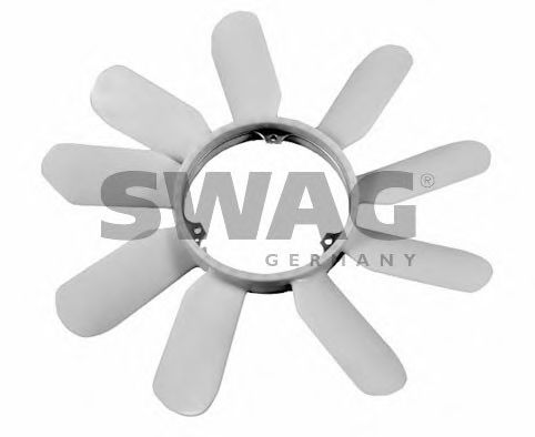 10 92 2073 SWAG Fan Wheel, engine cooling
