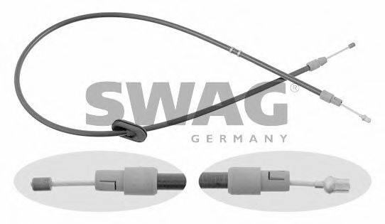 10 92 2319 SWAG Cable, parking brake