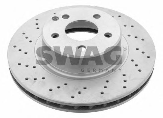 10 92 2683 SWAG Brake System Brake Disc