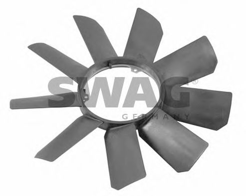 10 92 2784 SWAG Cooling System Fan Wheel, engine cooling