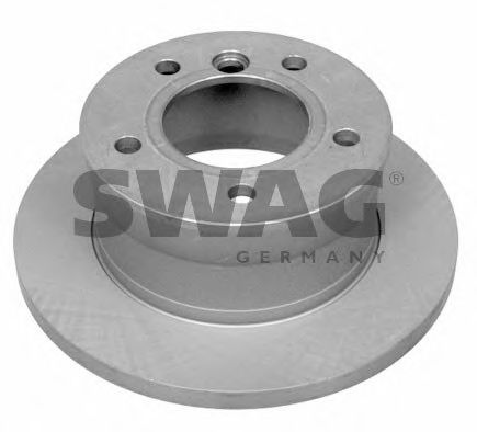 10 92 2858 SWAG Brake System Brake Disc