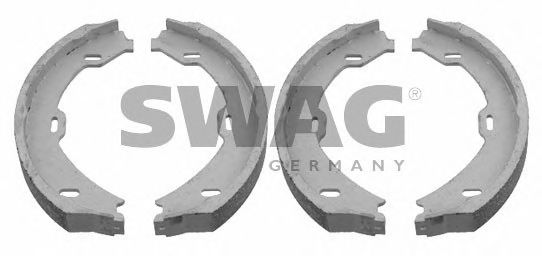 10 92 3198 SWAG Brake System Brake Shoe Set, parking brake