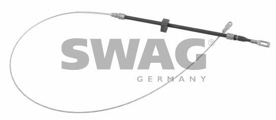 10 92 3974 SWAG Cable, parking brake