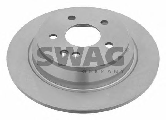 10 92 4077 SWAG Brake System Brake Disc