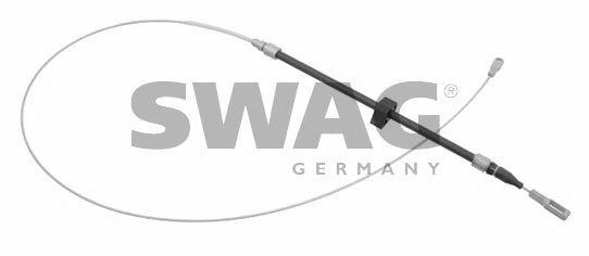 10 92 4228 SWAG Cable, parking brake