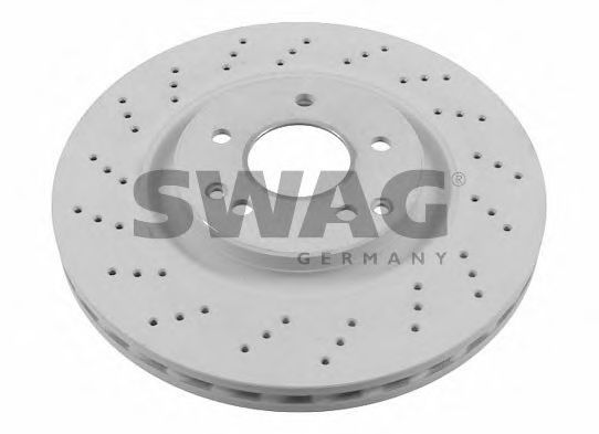 10 92 6107 SWAG Brake Disc