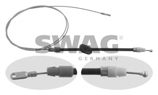 10 92 6729 SWAG Cable, parking brake