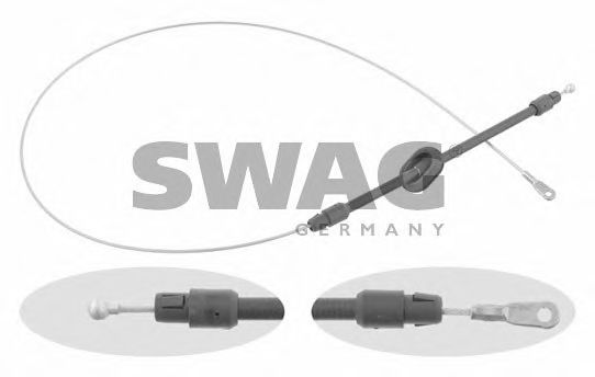 10 92 6730 SWAG Brake System Cable, parking brake