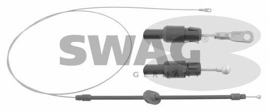 10 92 6731 SWAG Cable, parking brake