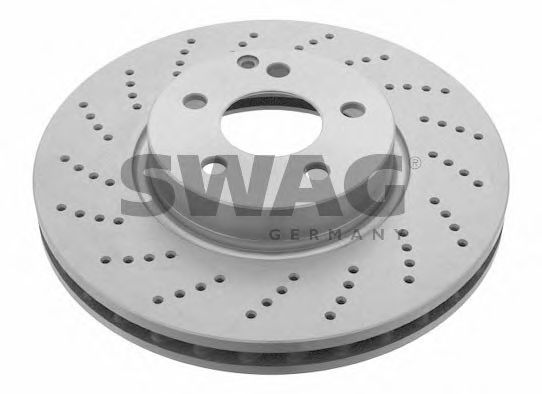 10 93 0553 SWAG Brake System Brake Disc