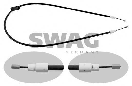 10 93 4904 SWAG Cable, parking brake
