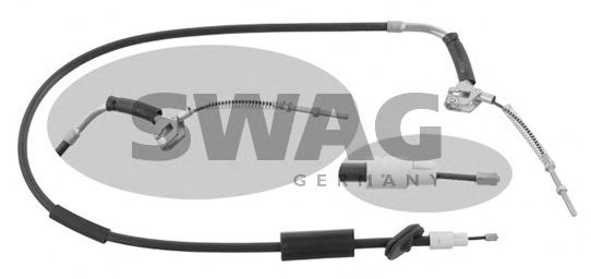 10 93 4913 SWAG Cable, parking brake