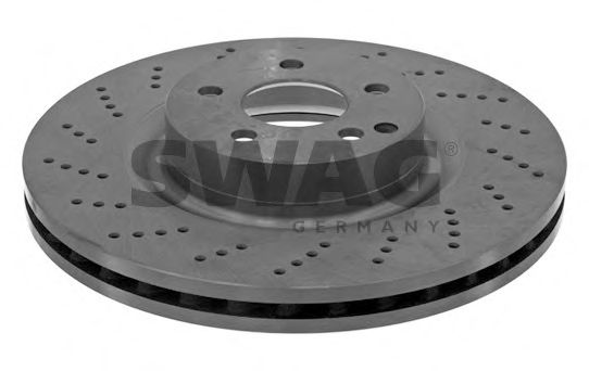 10 93 7724 SWAG Brake System Brake Disc