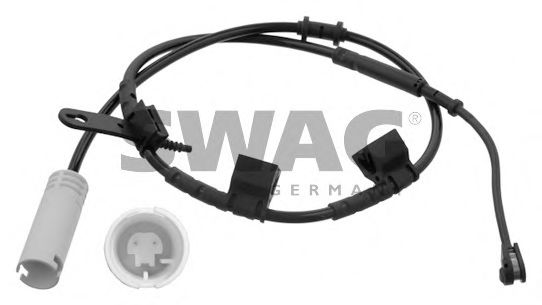 11 93 7728 SWAG Brake System Warning Contact, brake pad wear
