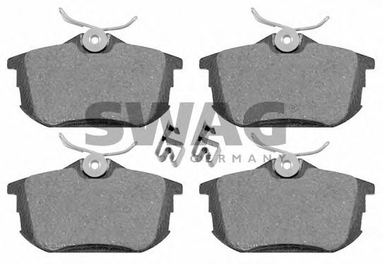 12 91 6453 SWAG Brake Pad Set, disc brake