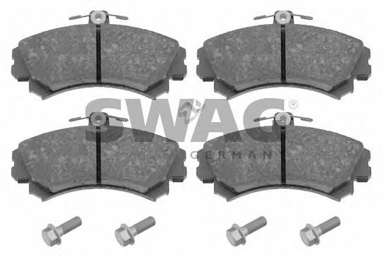 12916468 SWAG Brake Pad Set, disc brake