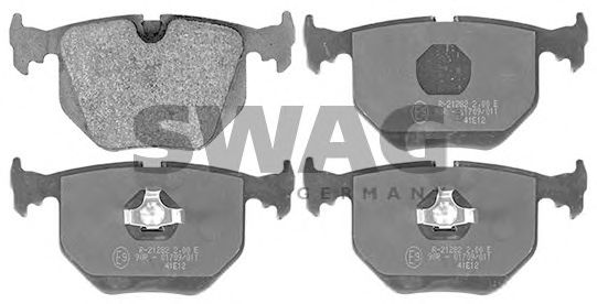 20 11 6028 SWAG Brake Pad Set, disc brake