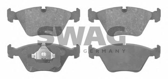 20 91 6000 SWAG Brake Pad Set, disc brake