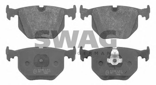 20 91 6175 SWAG Brake Pad Set, disc brake