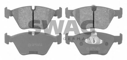 20 91 6349 SWAG Bremsbelagsatz, Scheibenbremse