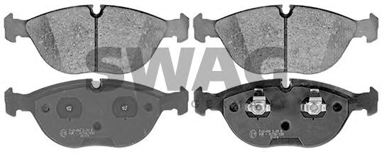 20 91 6366 SWAG Brake Pad Set, disc brake