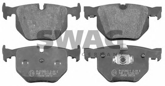 20916434 SWAG Brake Pad Set, disc brake