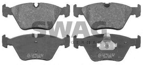 20 91 6442 SWAG Brake Pad Set, disc brake