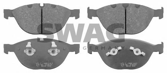 20 91 6519 SWAG Brake Pad Set, disc brake