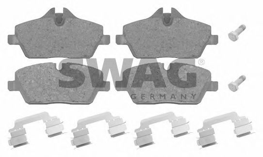 20 91 6559 SWAG Brake Pad Set, disc brake